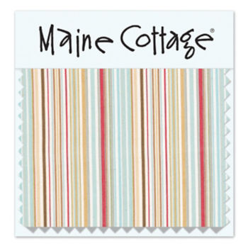 Sassy Stripes: Bluebell (swatch card)