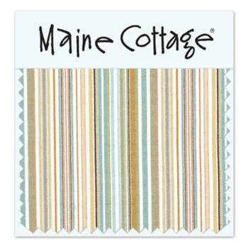 Sassy Stripes: Latte (swatch card)