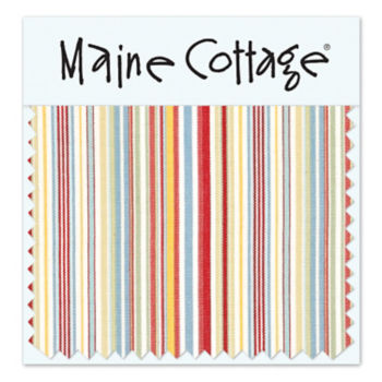 Sassy Stripes: Tomato (swatch card)