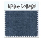 Stonewashed Linen: Marine (swatch card)