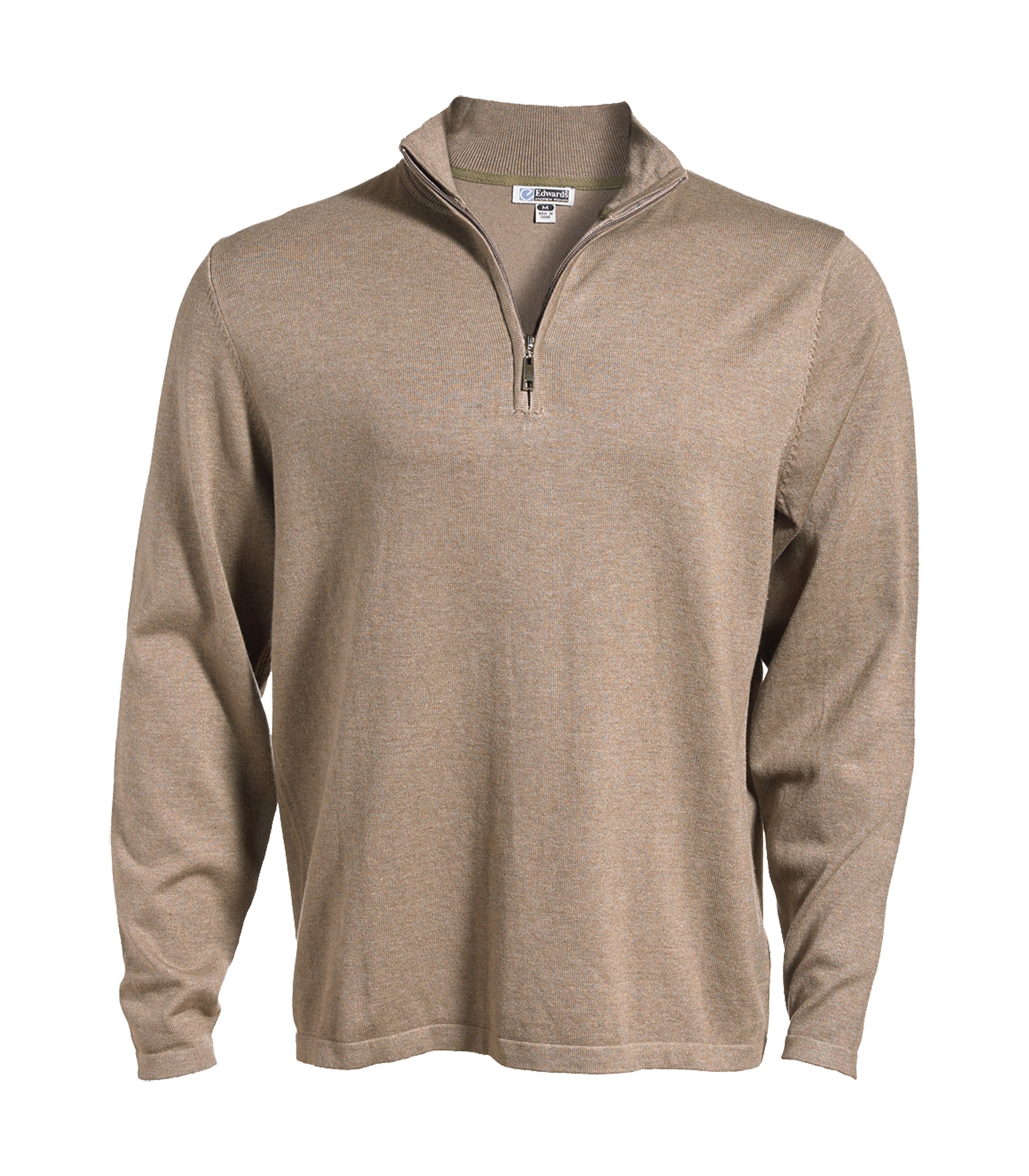 AMP_US | Edwards® 1/4 Zip Fine Gauge Sweater