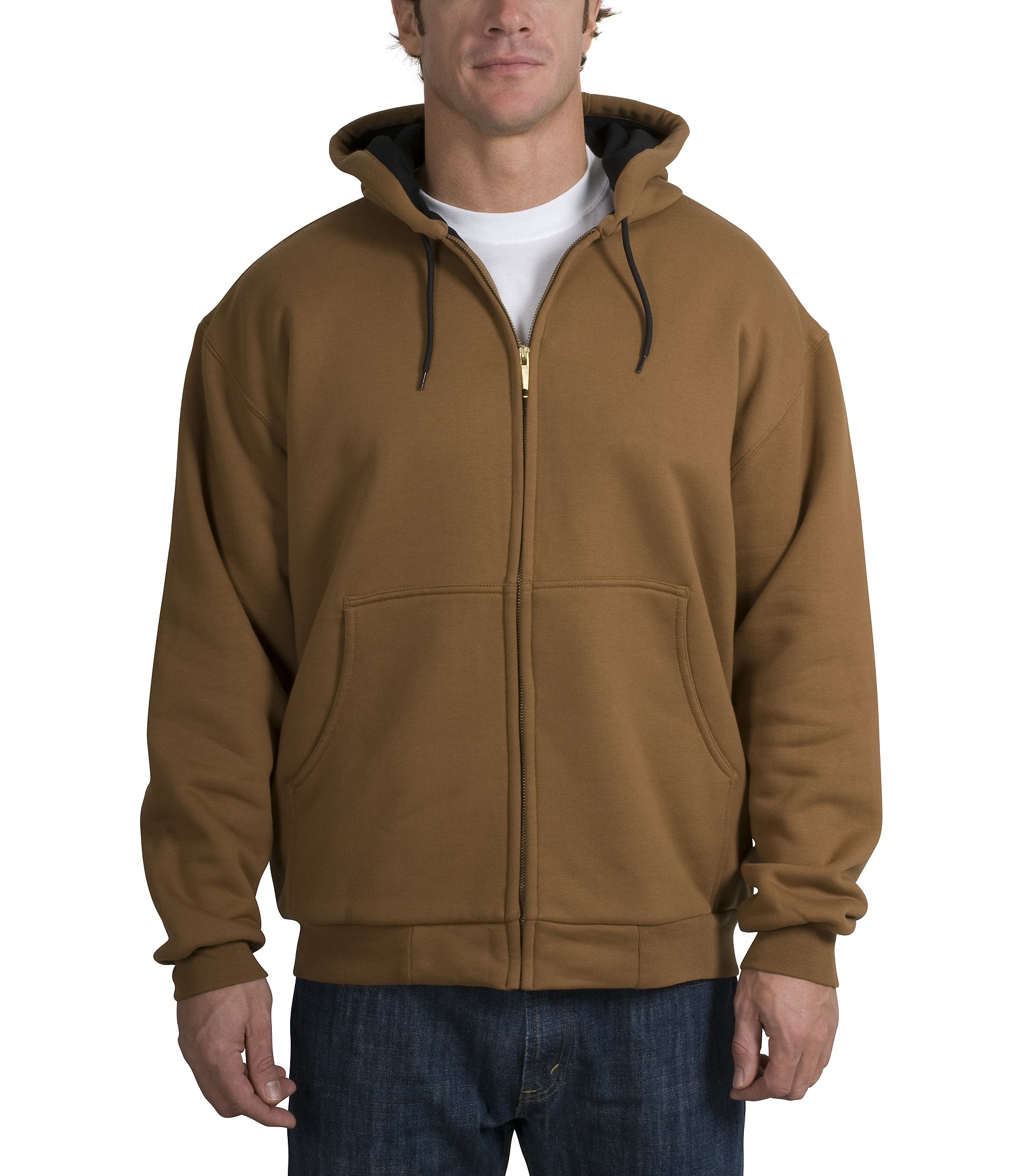 AMP_US | CornerStone® Heavyweight Full-Zip Hooded Sweatshirt with ...