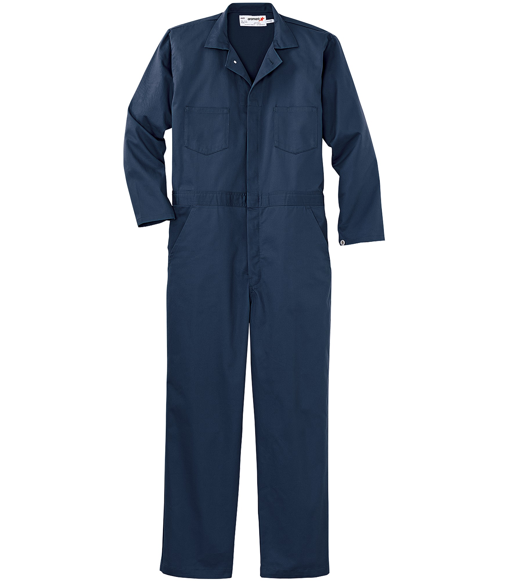 AMP_CA | Canadian Linen 100% Cotton Metal Button Front Coverall