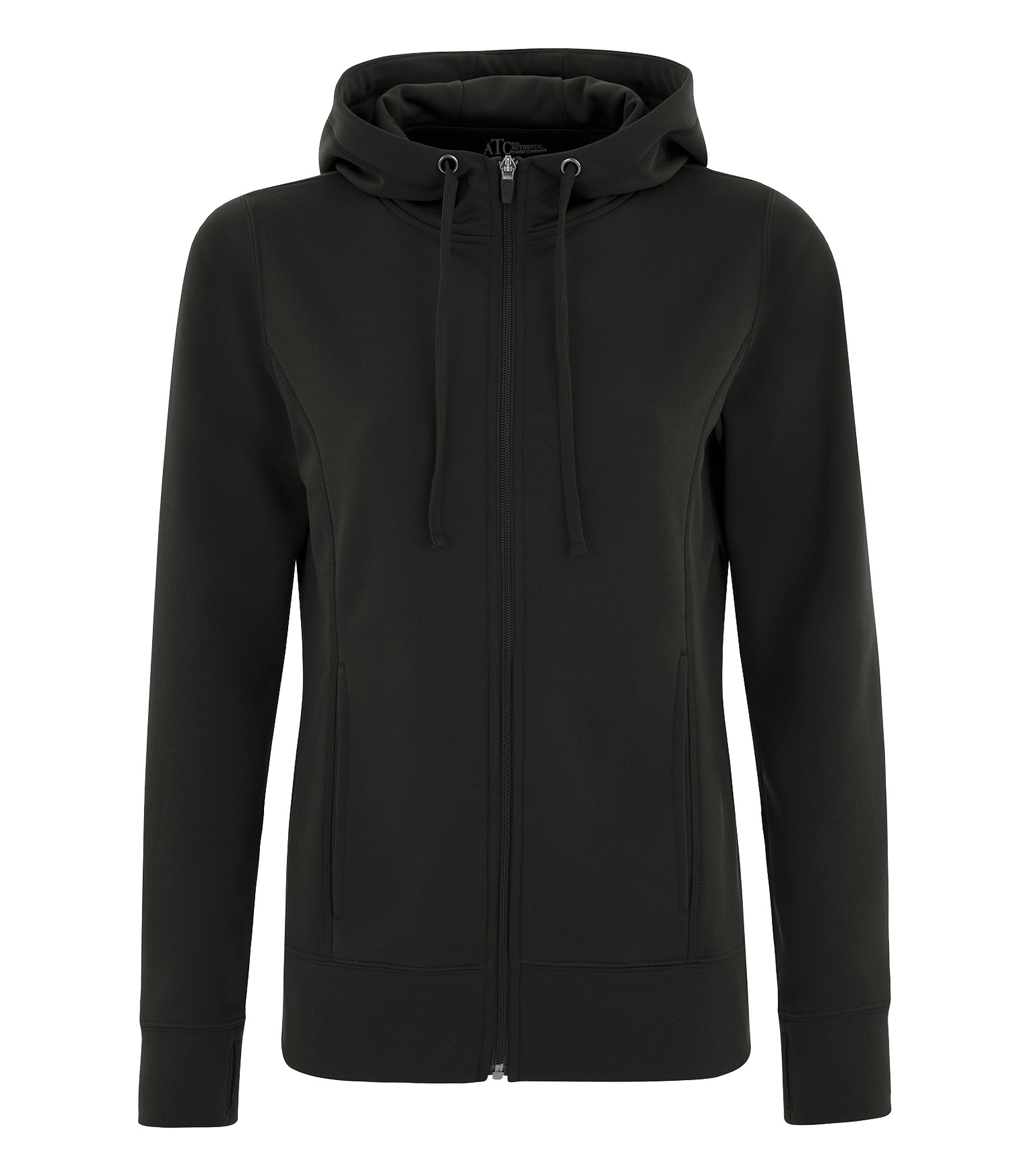 AMP_CA | ATC® Game Day™ Fleece Full-Zip Hooded Womens Sweatshirt