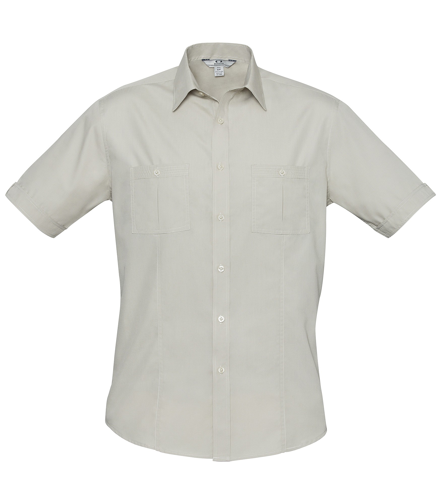 AMP_CA | Biz Collection Bondi Short Sleeve Mens Shirt