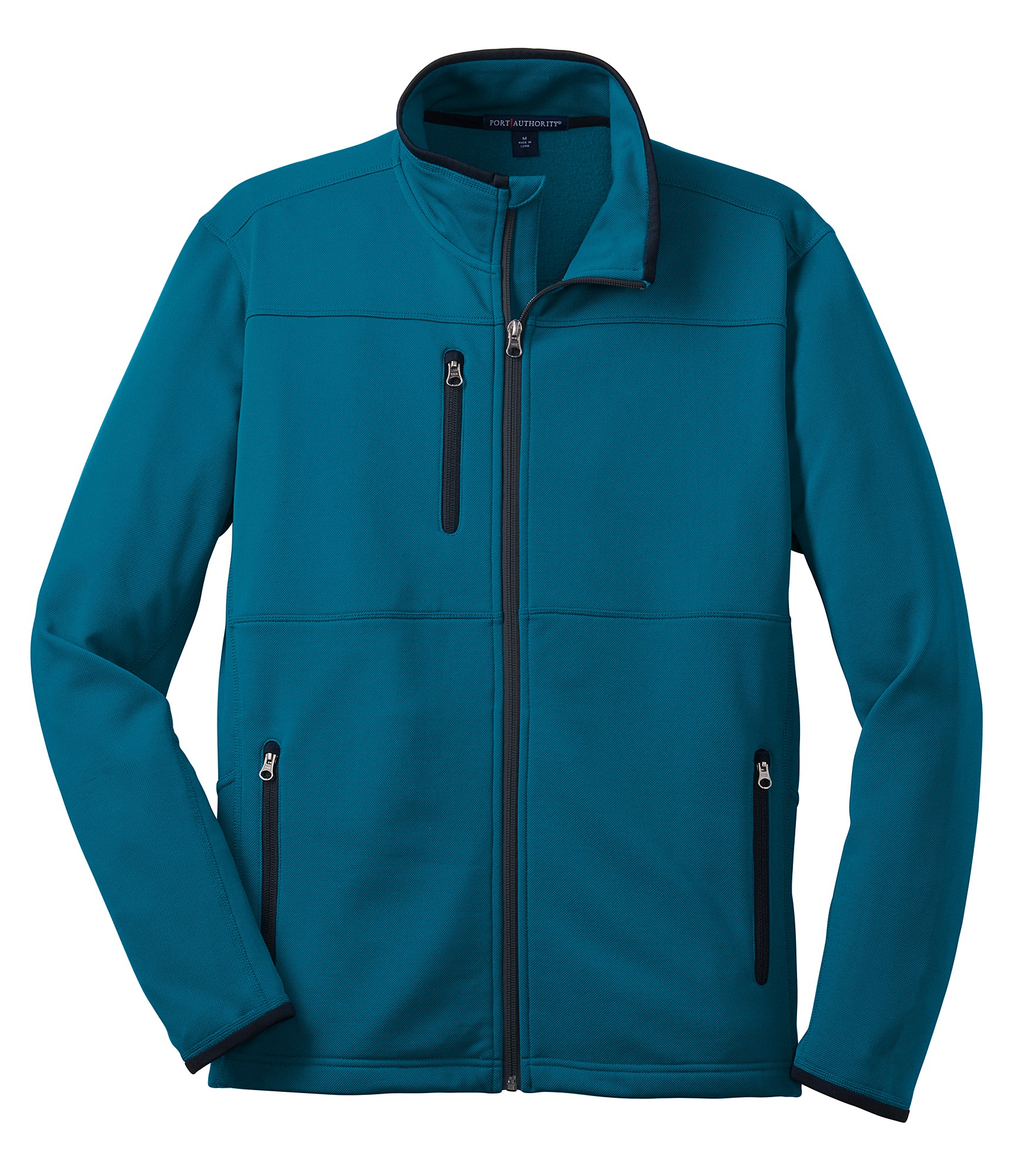 AMP_US | Port Authority® Pique Fleece Jacket