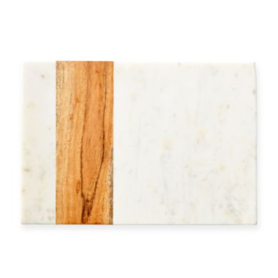 Wood and Marble Ultimate Cheese Set