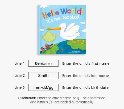 Boy Hello World Personalized Book | Kids Books | Pottery Barn Kids
