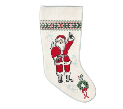 Riley Sheehey Needlepoint Christmas Stocking Collection