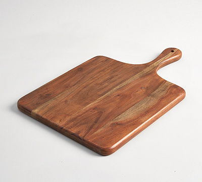 Chateau Wood Handcrafted Cheese Boards - Small - Brown