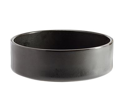 Mason Stoneware Pet Bowl - Charcoal, Large, 15 Cups