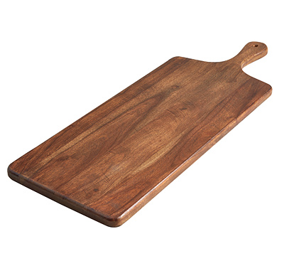 Chateau Wood Handcrafted Cheese Boards - Large - Brown