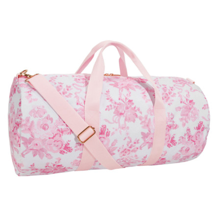 LoveShackFancy Garden Party Damask Classic Duffle Bag - Classic Duffle, Pink