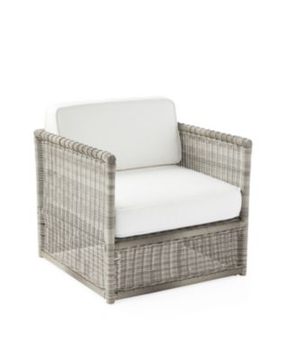 all weather outdoor furniture on Pacifica Lounge Chair Harbor Grey Serena Lily