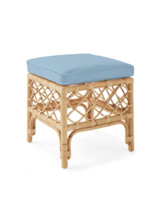 Avalon Rattan Stool | Serena and Lily