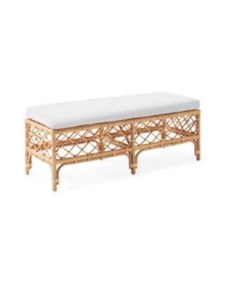 Rattan best sale bedroom bench