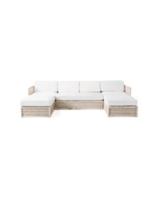 Pacifica Modular Chaise U-Sectional - Driftwood | Serena and Lily