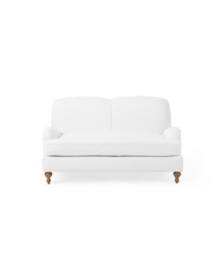 Miramar English Roll Arm Loveseat | Serena and Lily