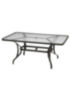 Obscure Glass 66 X 40 Rectangular Kd Dining Umbrella Table Commercial Residential Patio Tables Tropitone