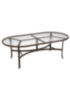 Acrylic 84 X 42 Oval Dining Umbrella Table Commercial Residential Patio Tables Tropitone