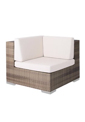 Arzo Woven Square Module Chair for Outdoors