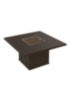 Banchetto 48 Square Fire Pit Built In Ignitor Commercial