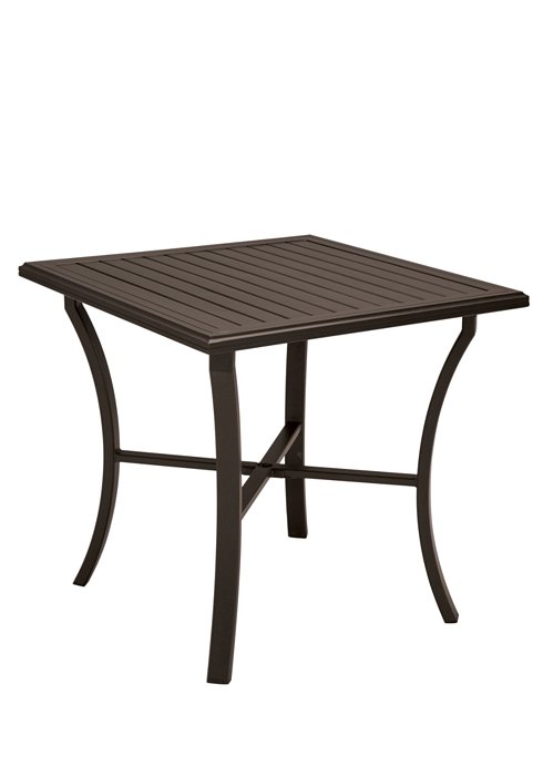 outdoor square bar table