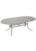Boulevard 84 X 42 Oval Umbrella Dining Table Commercial Residential Patio Tables Tropitone