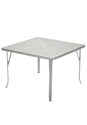 aluminum square patio dining table
