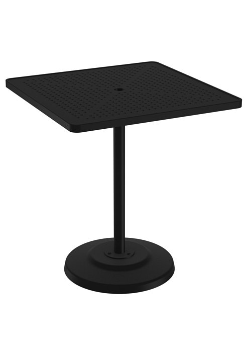 pedestal outdoor bar table