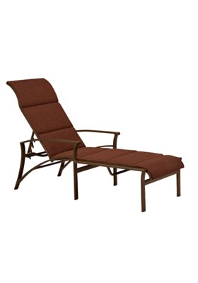 patio chaise lounge padded sling