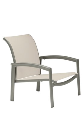 outdoor relaxed sling spa chair