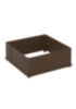 Square Fire Pit Riser Counter Height 24 Square Base Outdoor