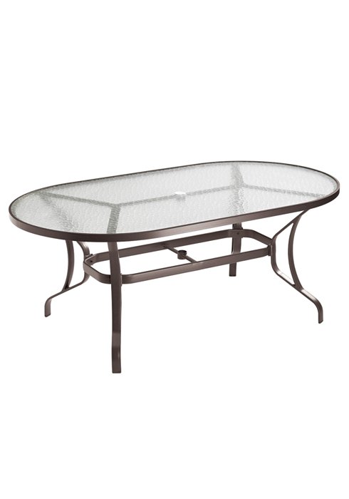 patio oval glass dining table