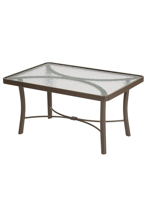 patio glass coffee table