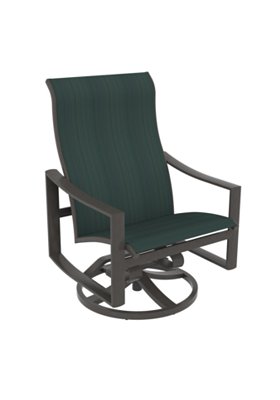 patio swivel action lounger