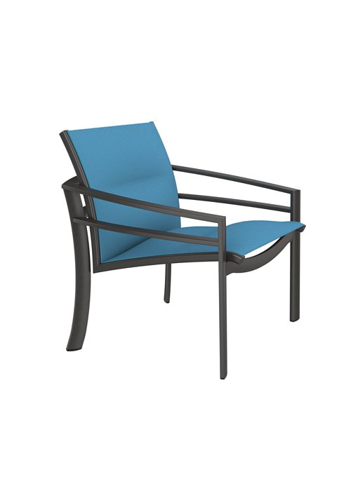 padded sling patio lounge chair