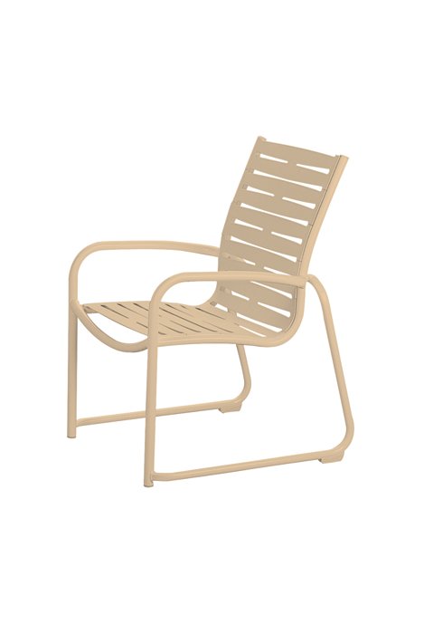 ribbon segment outdoor dining chair