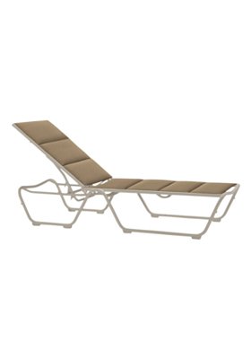 padded sling chaise lounge patio