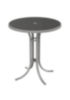 Raduno 36"" Round Umbrella Bar Table | Commercial & Residential Patio Tables | Tropitone