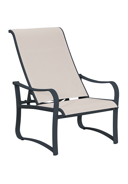 outdoor sling recliner