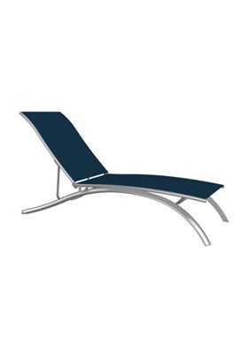 elite relaxed sling patio chaise lounge