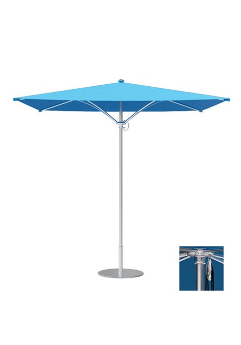 outdoor square pulley lift umbrella
