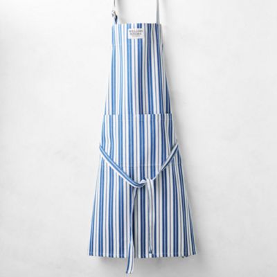 Williams Sonoma Classic Stripe Apron - Bright Blue