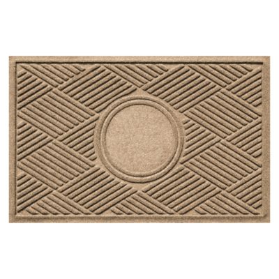 WaterHog® Diamonds Commercial Grade Indoor/Outdoor Monogram Doormat