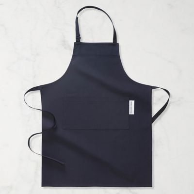 Williams Sonoma Classic Solid Apron - Navy Blue