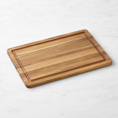 Williams Sonoma Edge-Grain Cutting & Carving Board, Acacia - 18 x 12