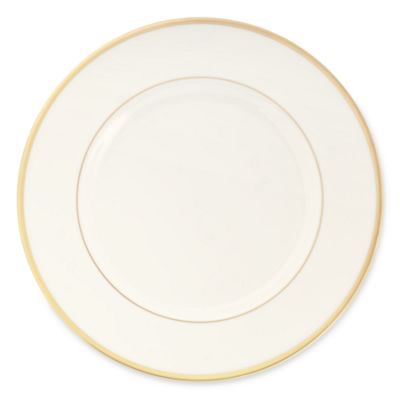 Pickard Signature Dinner Plate - Gold, Monogram