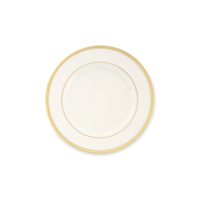 Pickard Signature Bread & Butter Plate - Gold, Monogram