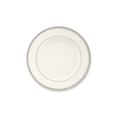Pickard Signature Bread & Butter Plate - Platinum, Monogram